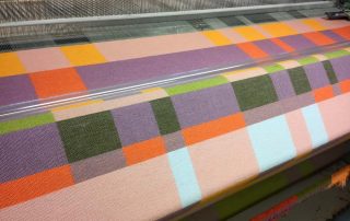 Væver Anne Mette Larsen - Midtjyske Tæpper - Produktion - Rørås Tweed